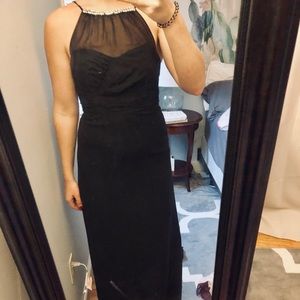 Long Black Gown